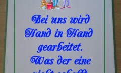 Dekoschild mit lustigem Spruch; MDF Holz; Handarbeit